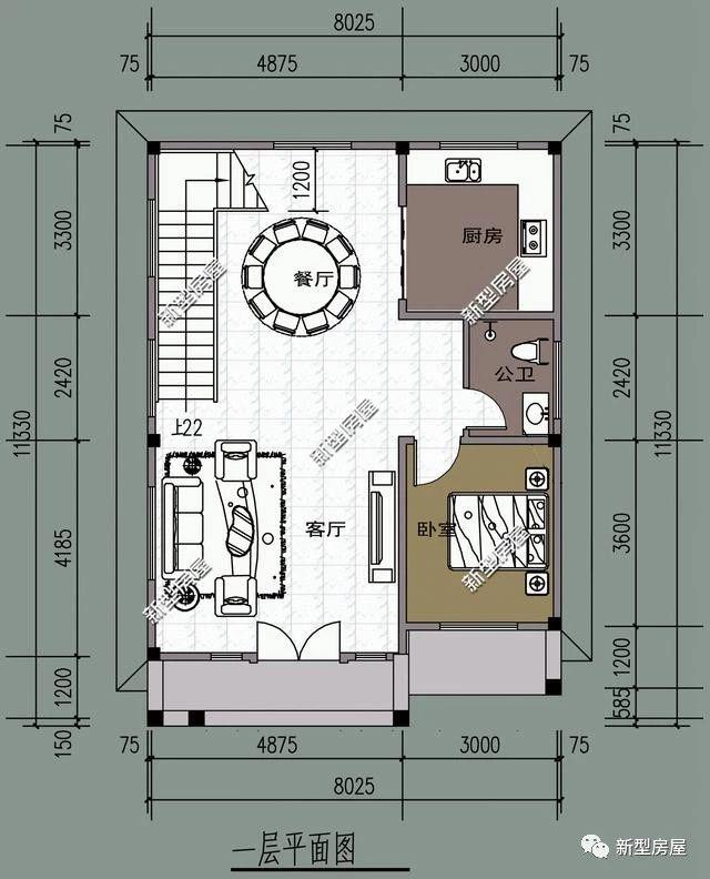 20萬(wàn)就能建起的二層農(nóng)村別墅圖，現(xiàn)代、實(shí)用、輕奢時(shí)尚，年輕人的最愛