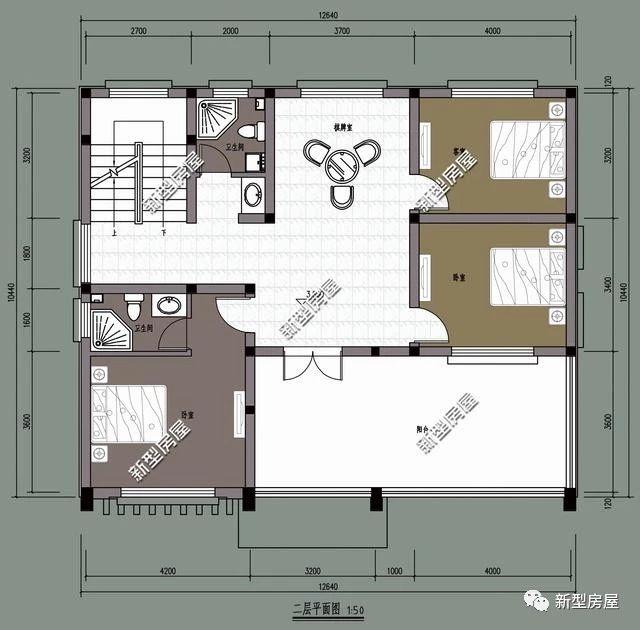 20萬(wàn)就能建起的二層農(nóng)村別墅圖，現(xiàn)代、實(shí)用、輕奢時(shí)尚，年輕人的最愛