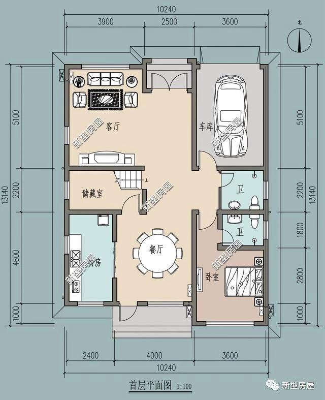 20萬(wàn)就能建起的二層農(nóng)村別墅圖，現(xiàn)代、實(shí)用、輕奢時(shí)尚，年輕人的最愛