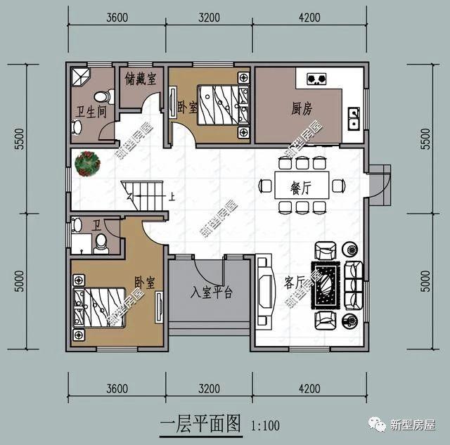 20萬(wàn)就能建起的二層農(nóng)村別墅圖，現(xiàn)代、實(shí)用、輕奢時(shí)尚，年輕人的最愛