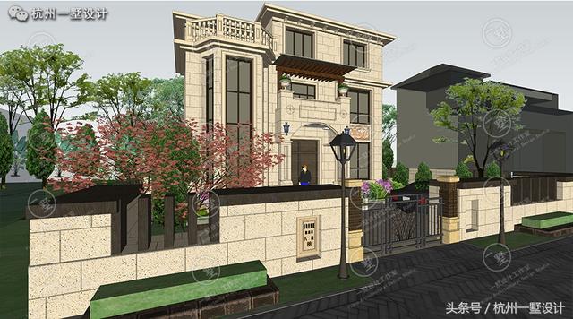 12×12方正的農村自建別墅圖，愜意的小庭院 真正的低調的豪宅！