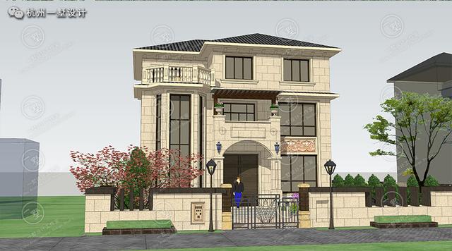 12×12方正的農村自建別墅圖，愜意的小庭院 真正的低調的豪宅！