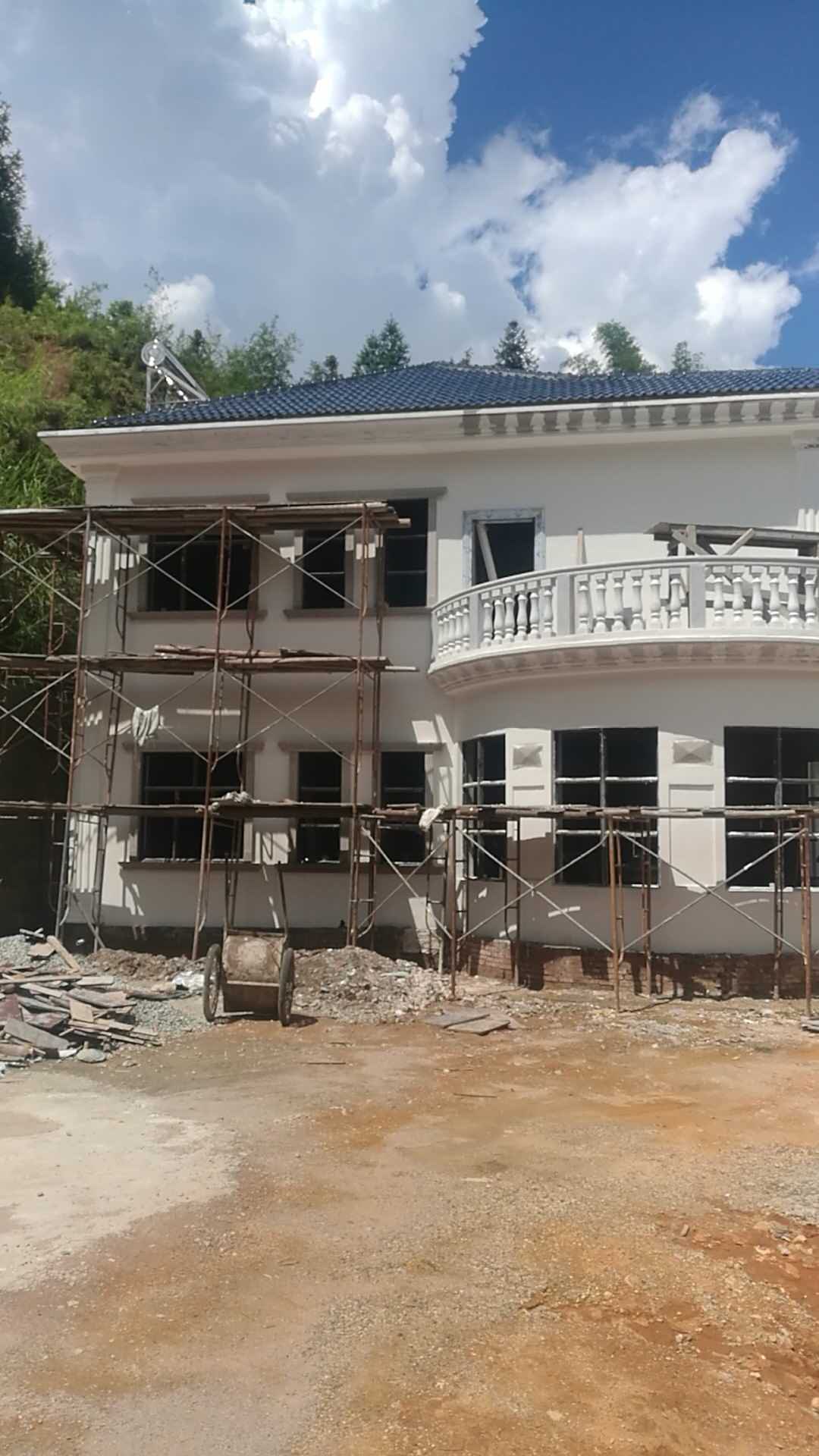 40萬(wàn)為父母打造實(shí)用農(nóng)村二層樓房圖片，含實(shí)拍圖與施工圖！