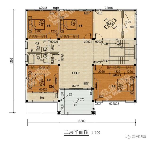 兩棟以貌美脫穎而出的農(nóng)村別墅圖，老家建棟這樣的住宅建真是太有面子了