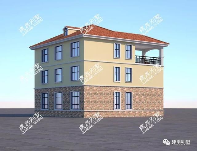 兩棟以貌美脫穎而出的農(nóng)村別墅圖，老家建棟這樣的住宅建真是太有面子了