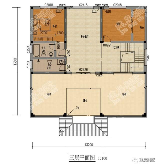 兩棟以貌美脫穎而出的農(nóng)村別墅圖，老家建棟這樣的住宅建真是太有面子了