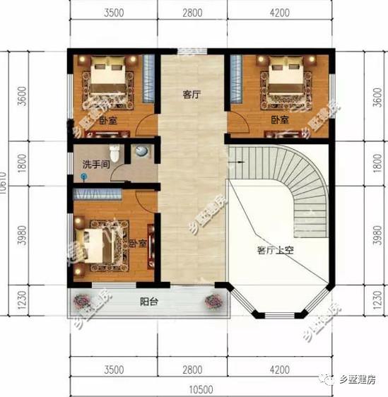 兩款不同風(fēng)格的農(nóng)村自建別墅圖，第一棟現(xiàn)代風(fēng)，第二棟歐式風(fēng)格