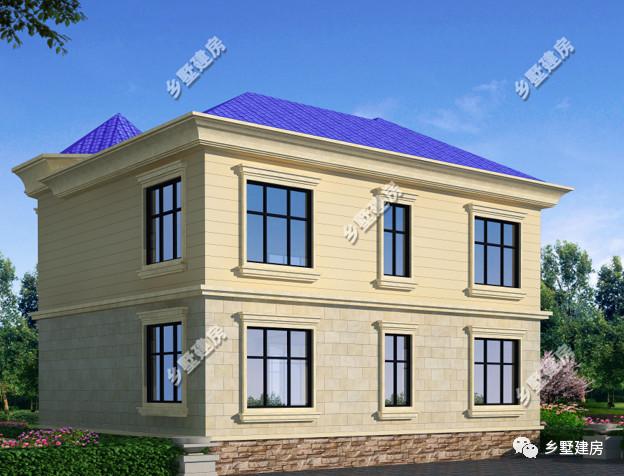 兩款不同風(fēng)格的農(nóng)村自建別墅圖，第一棟現(xiàn)代風(fēng)，第二棟歐式風(fēng)格