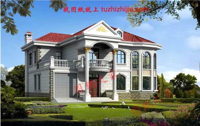 三層半新型農(nóng)村小樓房,面積不大，卻很符合農(nóng)村情況。