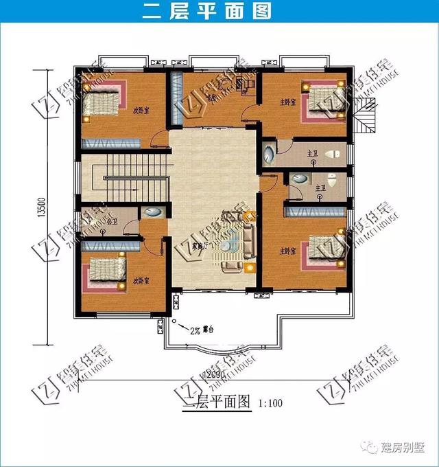3款外觀很美的二層別墅設(shè)計圖，30萬建好主體包外裝，裝修好后全村最漂亮