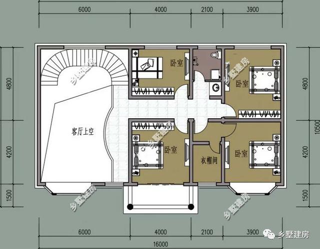 兩款不同風(fēng)格的二層別墅設(shè)計圖，歐式法式隨你挑選，理想生活中的標(biāo)配！