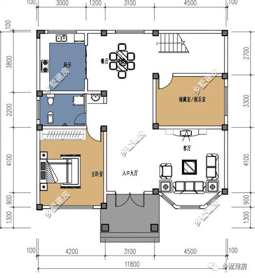 兩款不同風(fēng)格的二層別墅設(shè)計圖，歐式法式隨你挑選，理想生活中的標(biāo)配！