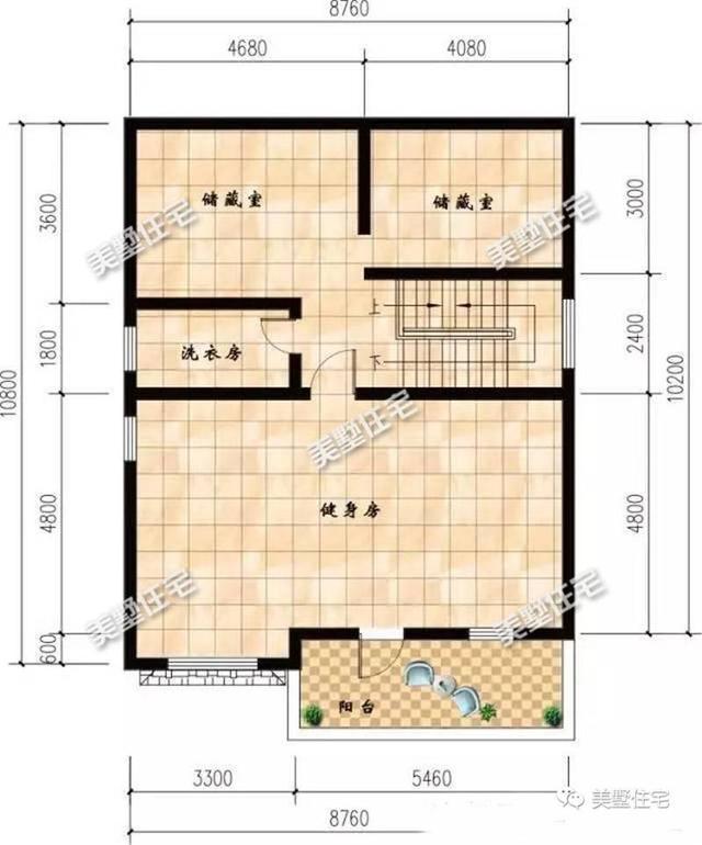 一款歐式風(fēng)格的四層別墅設(shè)計(jì)圖，開(kāi)間9X10米，精致的外觀，價(jià)格最低只要30萬(wàn)