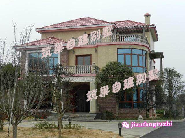 4套120平方米帶露臺(tái)三層農(nóng)村別墅建成案例實(shí)拍圖效果圖對(duì)比圖