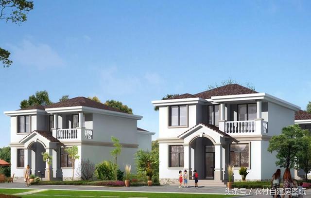 3款二層農(nóng)村小別墅設(shè)計(jì)圖，帶露臺(tái)堂屋臥室多，你更喜歡哪款