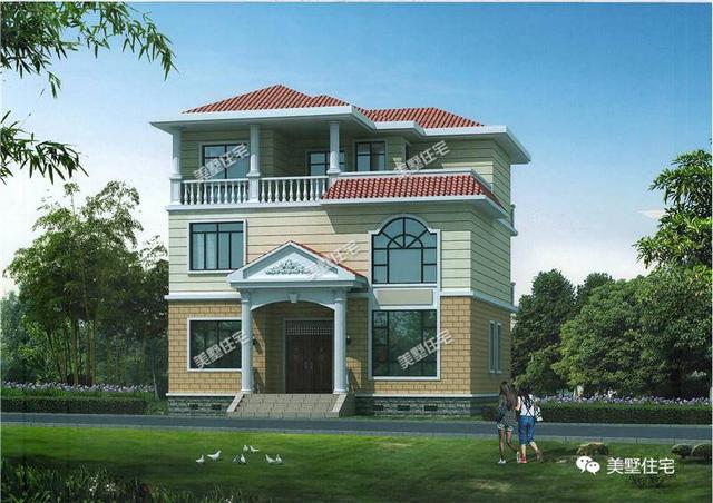 自建房不僅要好看，還得實(shí)用美觀價(jià)格合理，這3款三層別墅最低只要27萬