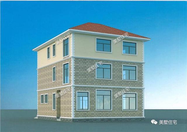 自建房不僅要好看，還得實(shí)用美觀價(jià)格合理，這3款三層別墅最低只要27萬