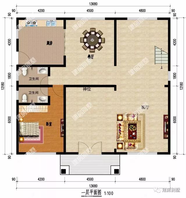 4棟建在農(nóng)村的三層歐式別墅圖，豪華大氣的外觀，建哪一棟都是令人生羨的