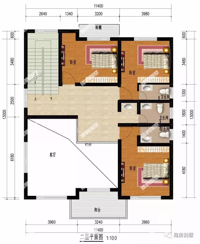 4棟建在農(nóng)村的三層歐式別墅圖，豪華大氣的外觀，建哪一棟都是令人生羨的