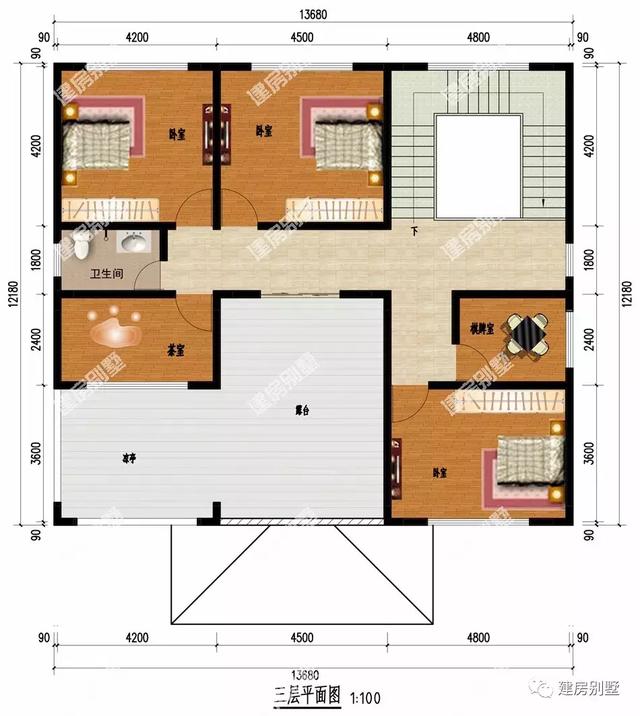 4棟建在農(nóng)村的三層歐式別墅圖，豪華大氣的外觀，建哪一棟都是令人生羨的