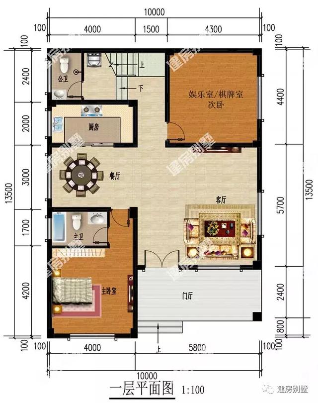 平屋頂多陽臺的五層自建房設計圖，這種房比較樸實簡單，自住出租都不錯