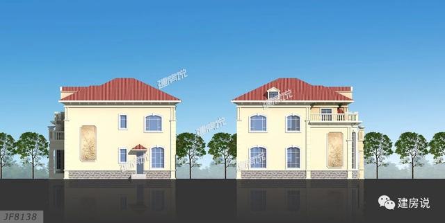 5棟漂亮的別墅設(shè)計圖，送給需要建房的你，每一棟都很出色！
