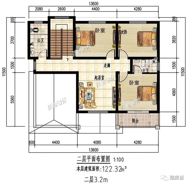 5棟漂亮的別墅設(shè)計圖，送給需要建房的你，每一棟都很出色！