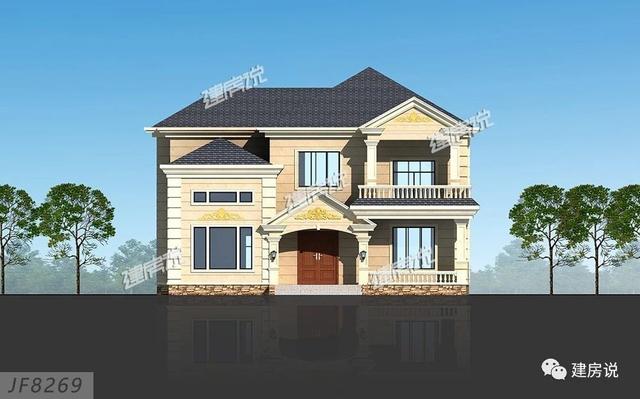 5棟漂亮的別墅設(shè)計圖，送給需要建房的你，每一棟都很出色！