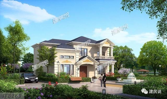 5棟漂亮的別墅設(shè)計圖，送給需要建房的你，每一棟都很出色！