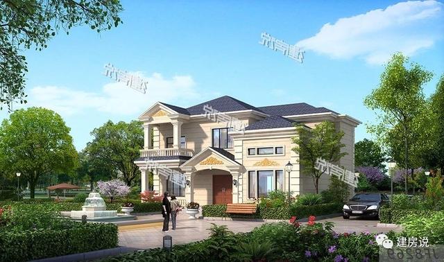 5棟漂亮的別墅設(shè)計圖，送給需要建房的你，每一棟都很出色！