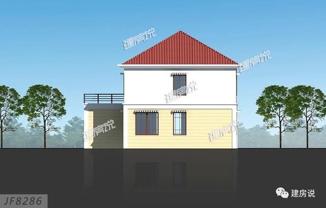 5棟漂亮的別墅設(shè)計圖，送給需要建房的你，每一棟都很出色！