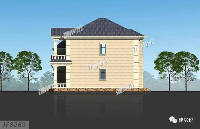 5棟漂亮的別墅設(shè)計圖，送給需要建房的你，每一棟都很出色！