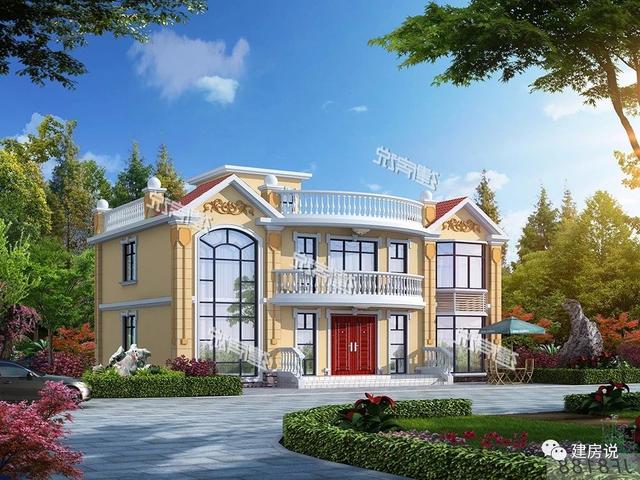 5棟漂亮的別墅設(shè)計圖，送給需要建房的你，每一棟都很出色！