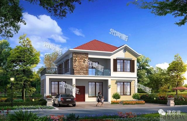 5棟漂亮的別墅設(shè)計圖，送給需要建房的你，每一棟都很出色！