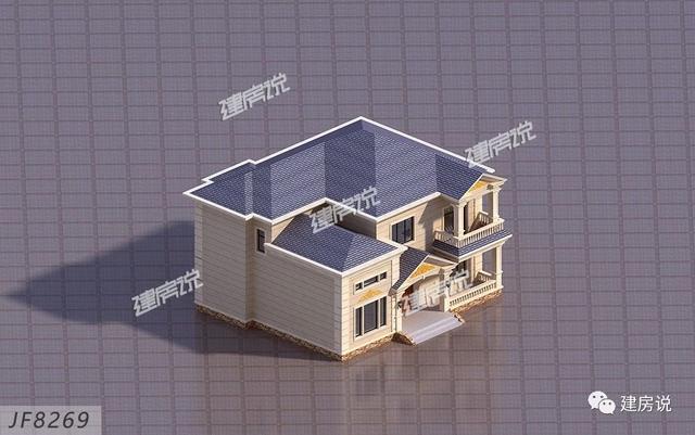 5棟漂亮的別墅設(shè)計圖，送給需要建房的你，每一棟都很出色！