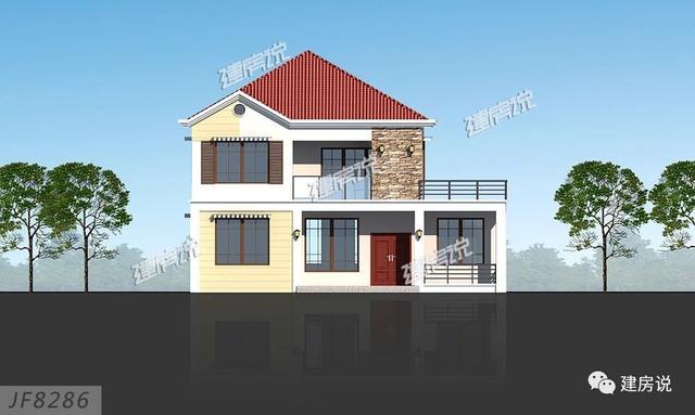 5棟漂亮的別墅設(shè)計圖，送給需要建房的你，每一棟都很出色！