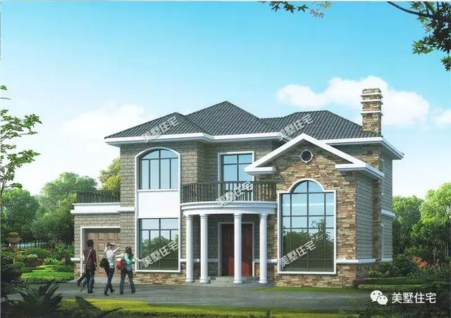 6款帶車庫的別墅設(shè)計(jì)圖，適合現(xiàn)代農(nóng)村生活