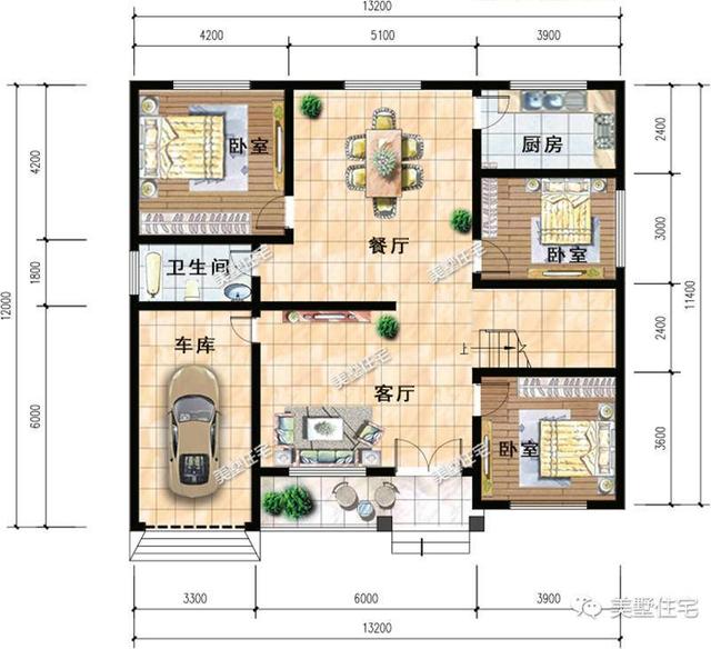 4款一層鄉(xiāng)村小別墅設(shè)計(jì)圖，美觀實(shí)用造價(jià)低，真的漂亮又精致