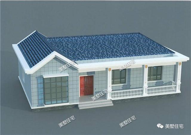 4款一層鄉(xiāng)村小別墅設(shè)計(jì)圖，美觀實(shí)用造價(jià)低，真的漂亮又精致