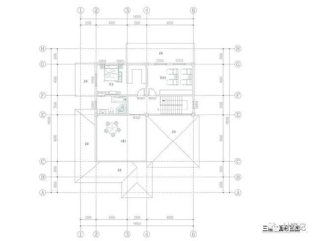 農(nóng)村自建三層別墅設(shè)計圖，戶型合理，居住舒適，讓你有一套屬于自己的房子
