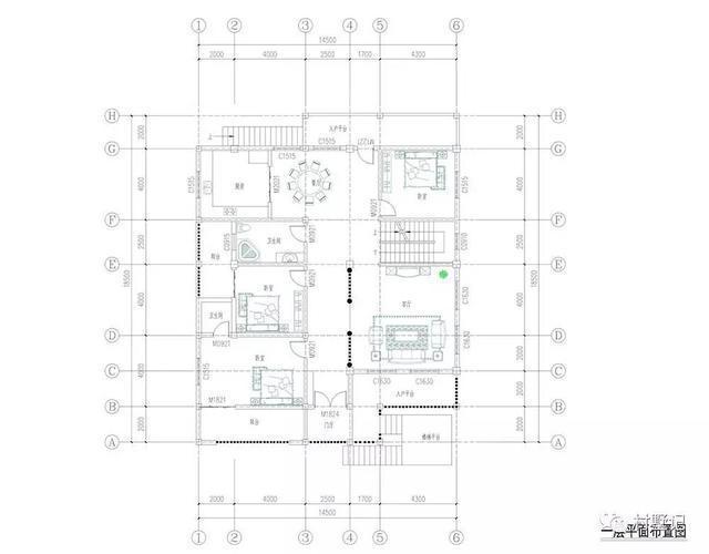 農(nóng)村自建三層別墅設(shè)計圖，戶型合理，居住舒適，讓你有一套屬于自己的房子