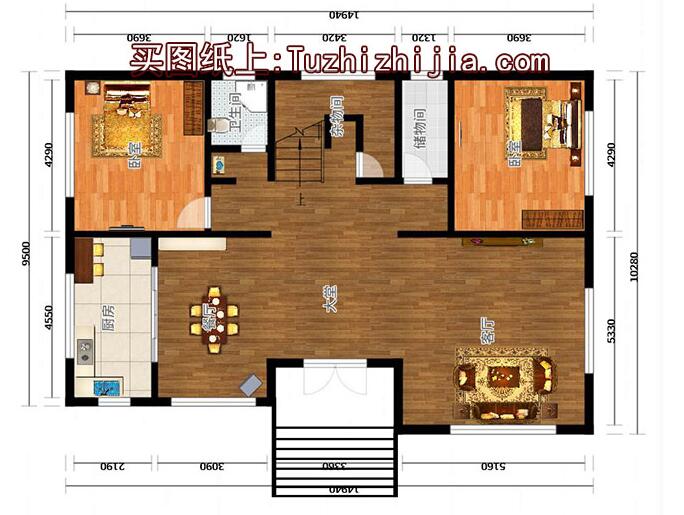 150平米農(nóng)村戶型圖，20萬(wàn)打造，驚爆眼球，村里人紛紛效仿！