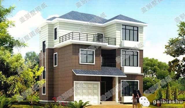 戶型經(jīng)過設計優(yōu)化的2款三層農(nóng)村別墅設計圖