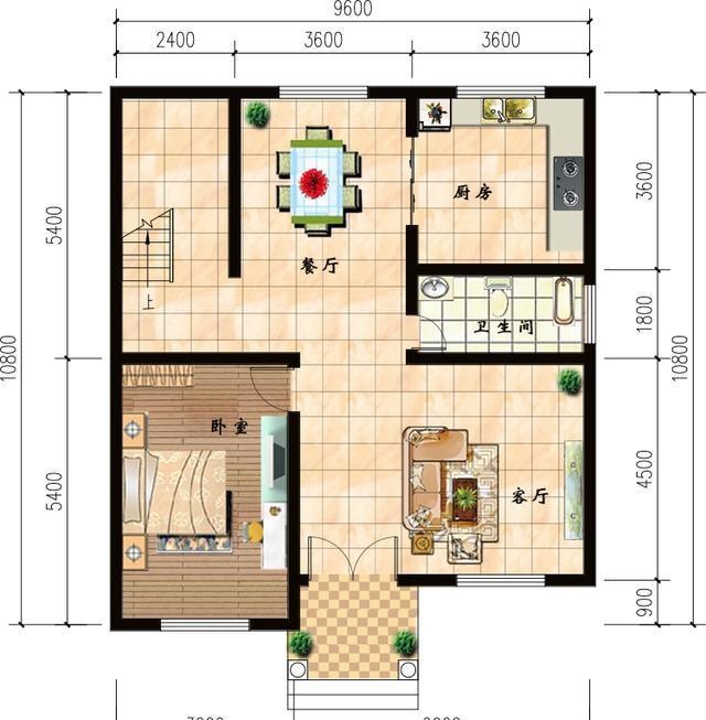 戶型經(jīng)過設計優(yōu)化的2款三層農(nóng)村別墅設計圖