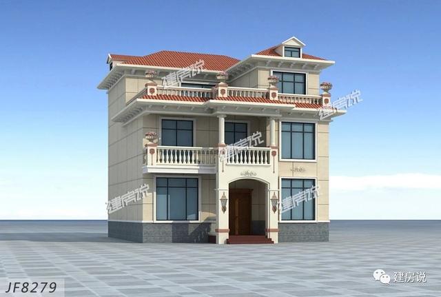 125㎡的歐式別墅設(shè)計(jì)圖，造型精美、布局合理，絕對(duì)會(huì)是農(nóng)村建房一個(gè)不可多得的好選擇