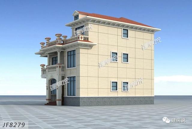 125㎡的歐式別墅設(shè)計(jì)圖，造型精美、布局合理，絕對(duì)會(huì)是農(nóng)村建房一個(gè)不可多得的好選擇