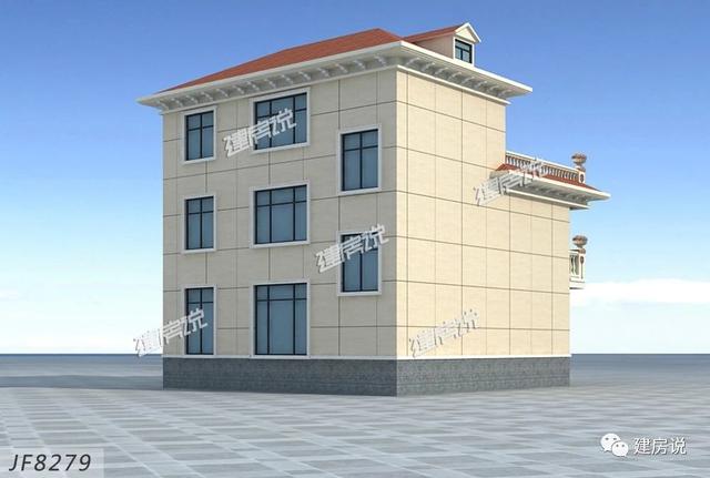 125㎡的歐式別墅設(shè)計(jì)圖，造型精美、布局合理，絕對(duì)會(huì)是農(nóng)村建房一個(gè)不可多得的好選擇