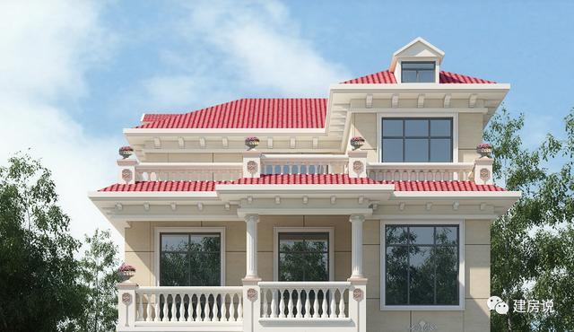 125㎡的歐式別墅設(shè)計(jì)圖，造型精美、布局合理，絕對(duì)會(huì)是農(nóng)村建房一個(gè)不可多得的好選擇