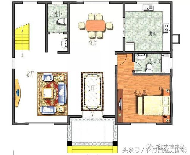 9款農(nóng)村別墅設(shè)計圖帶柴火灶，高端又接地氣，讓你的生活幸福滿滿