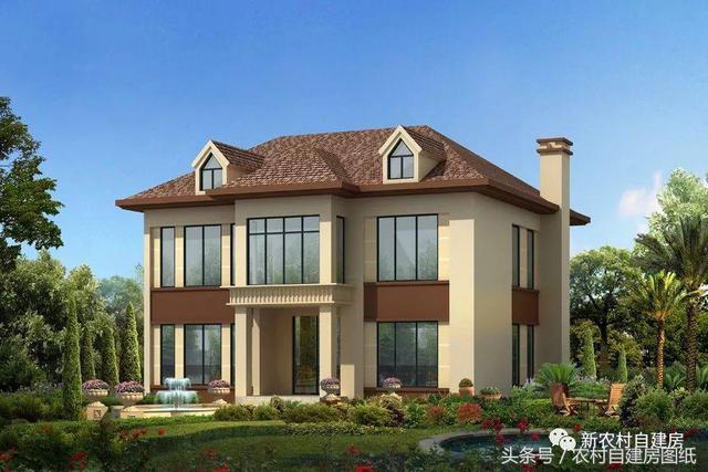 9款農(nóng)村別墅設(shè)計圖帶柴火灶，高端又接地氣，讓你的生活幸福滿滿